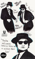 The Blues Brothers - Inktober 2015