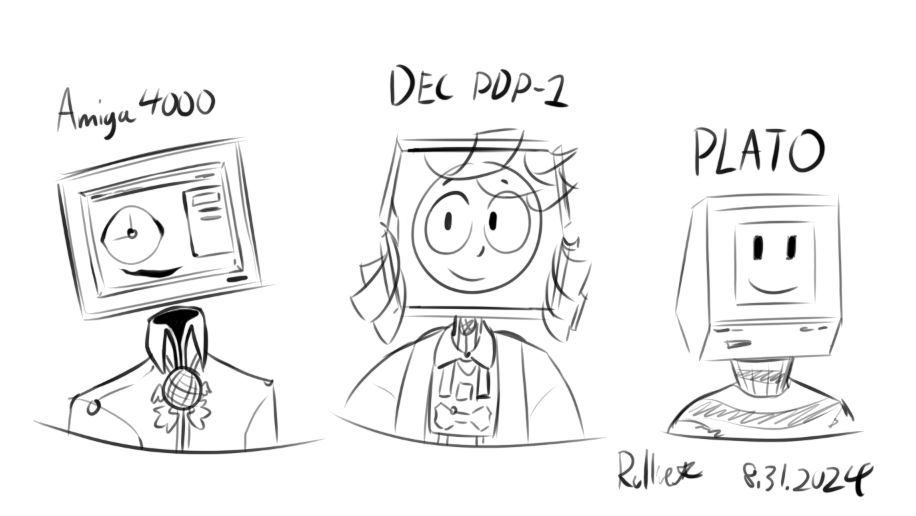 Computer Head Deviantart literal computer heads by AverageCalizonan on DeviantArt