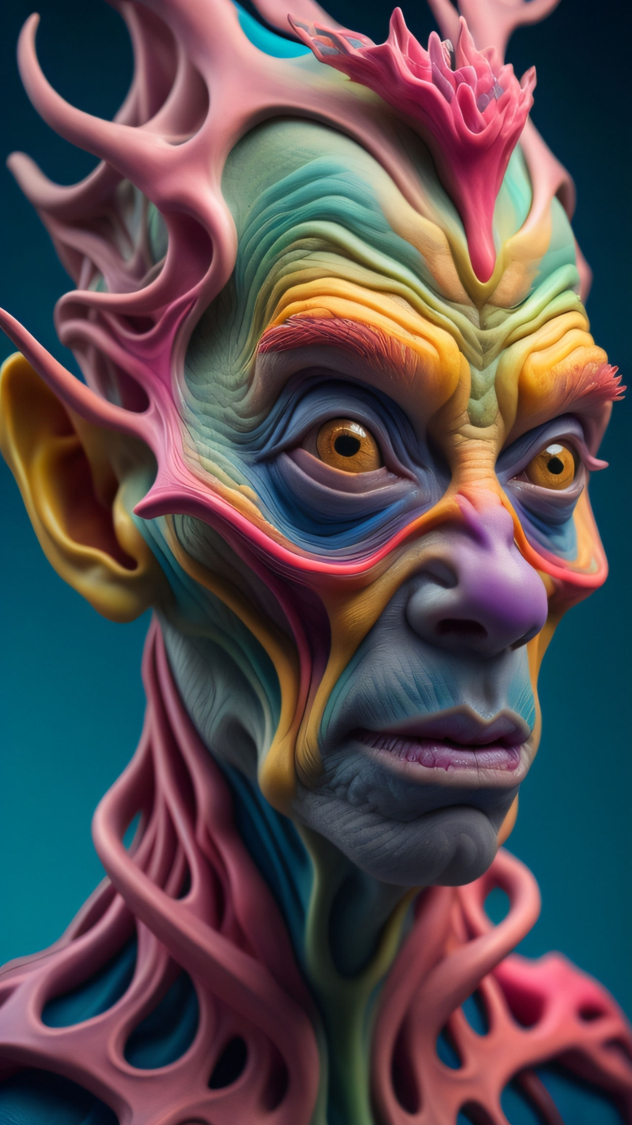 Beautiful 3d rendering ultra-realistic ultra-detaile