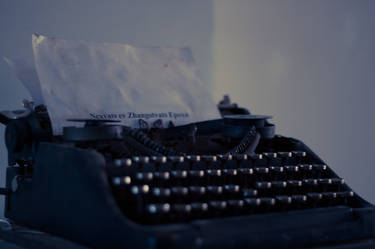 Typewriter.