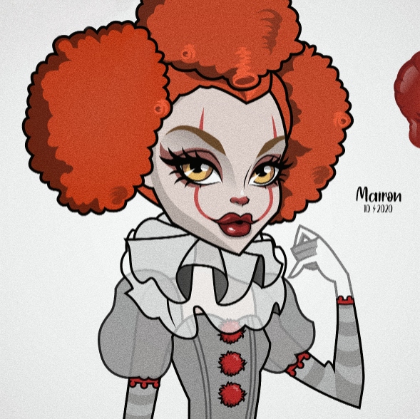 Pennywise ( it ) drawing by hg-art on DeviantArt