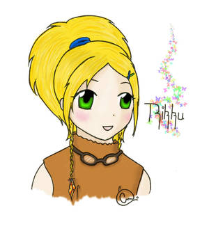 Young Rikku colour