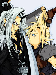 Sephiroth vs Cloud