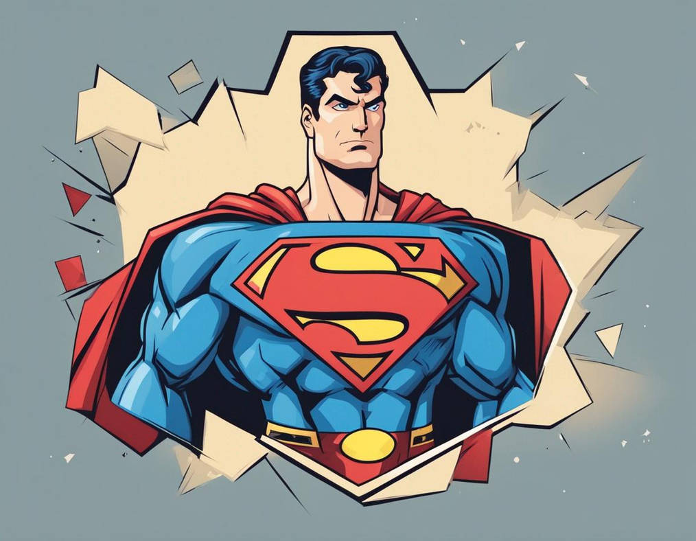 Superman In Cartoon Style by ambushedsoldier on DeviantArt