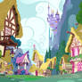 My Little Pony: FIM - Ponyville Background