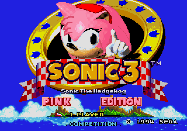 Sonic the Hedgehog 3 Pink Edition Concept by Rose80149 on DeviantArt