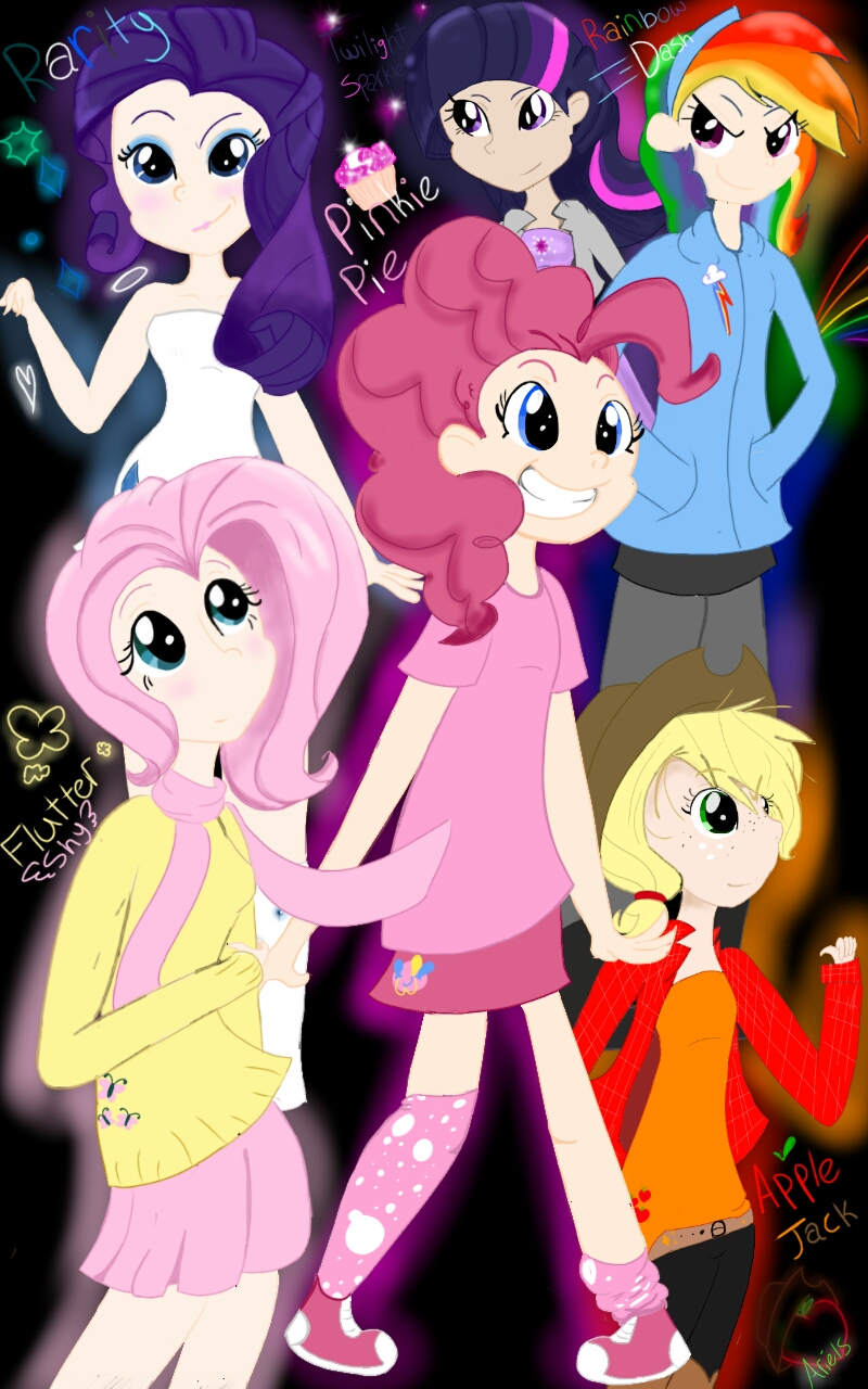 my little pony human by Arabella6432 on DeviantArt