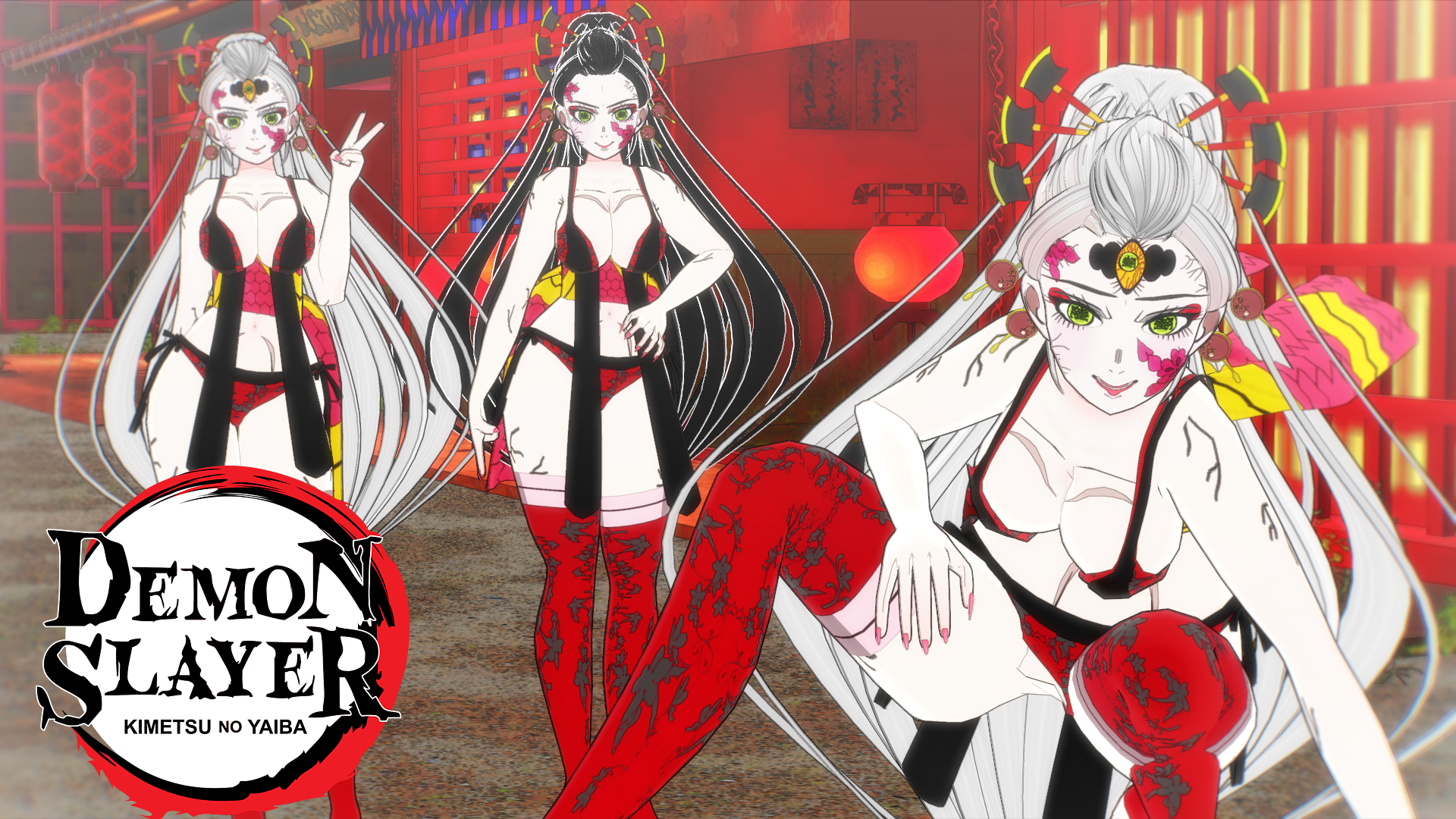 Demon Slayer Mmd Uppermoon 6 Daki Update Dl By Towa Mmd On Deviantart