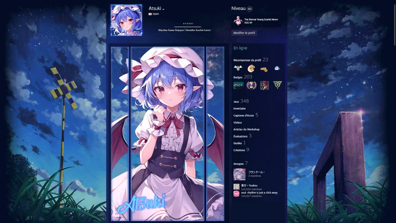 anime online steam website UI design by zinia nawrin on Dribbble