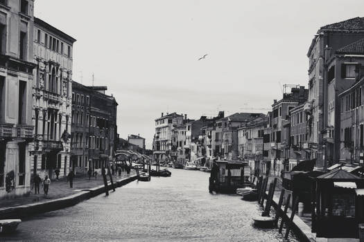 Venice-bw