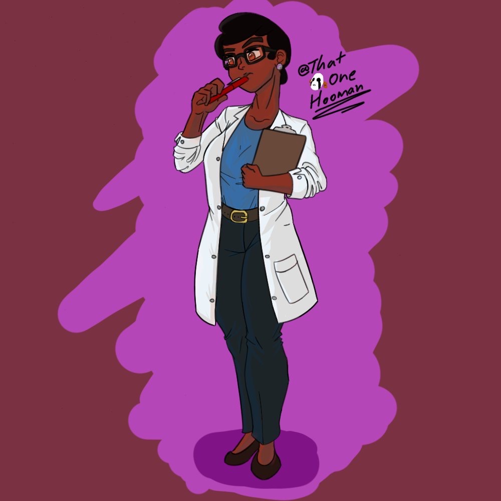 Lab Lady by ThatOneHooman on DeviantArt