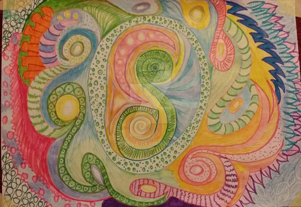 Colorfull drawing 1 by CKmilla on DeviantArt