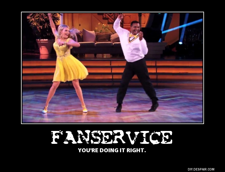 Demotivational Poster: Fanservice