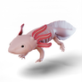 Sculptober 22 - Axolotl