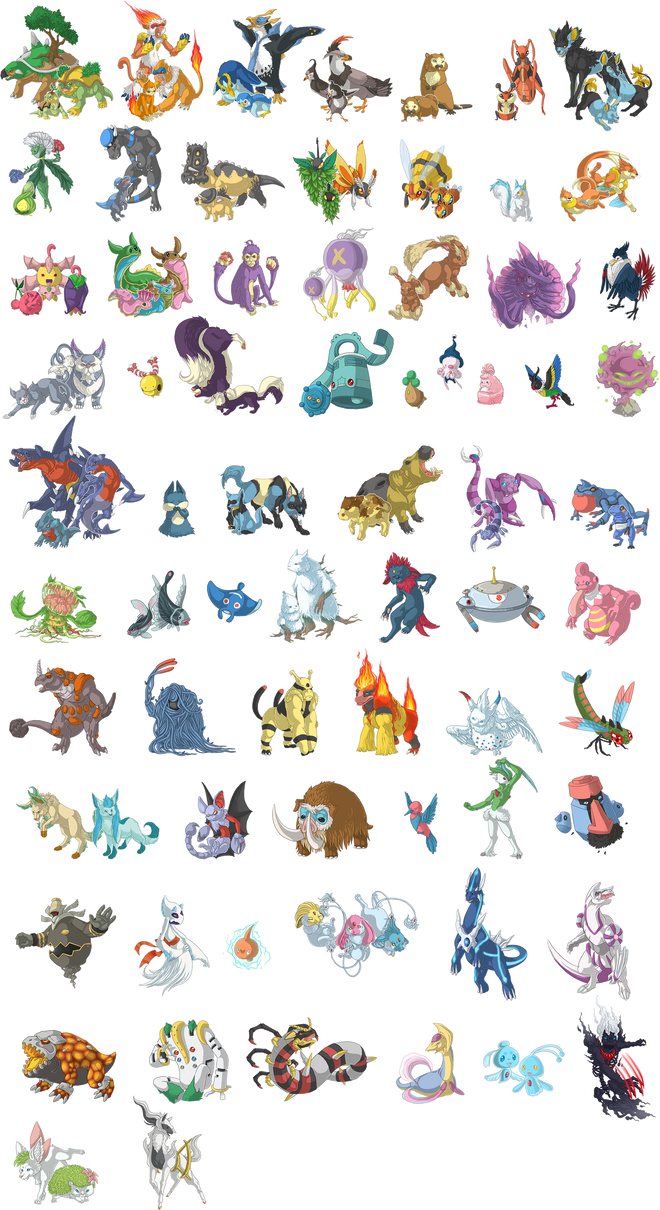 Pokedex Gen 4 By Mkittyx On DeviantArt