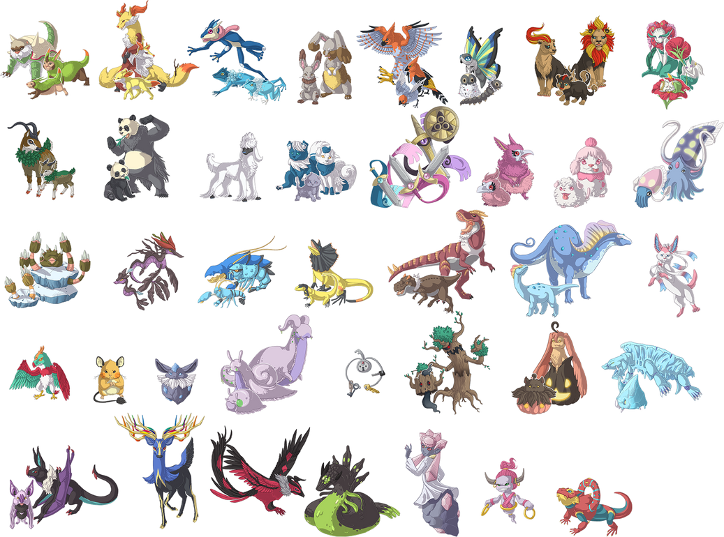 Pokedex - Gen 6 by mkittyx on DeviantArt