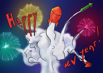 Fireworks: Happy New Year