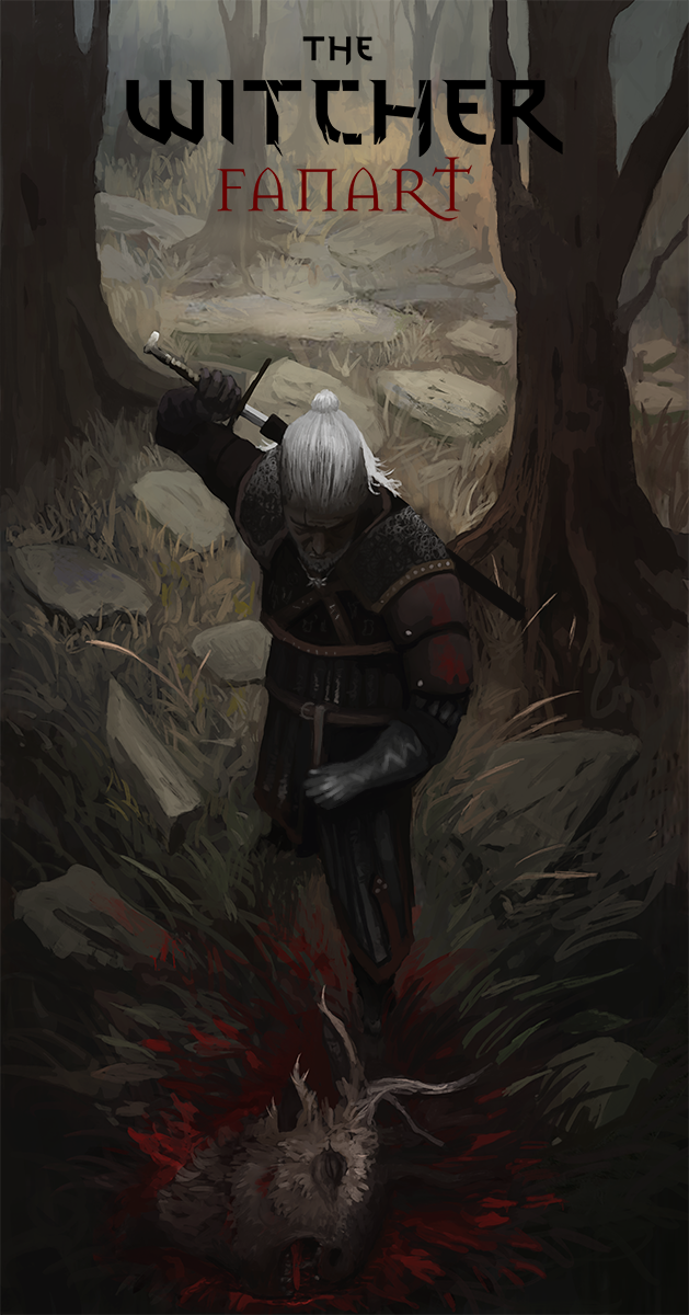 Witcher Header Witcher fanart by RaVirr17 on DeviantArt
