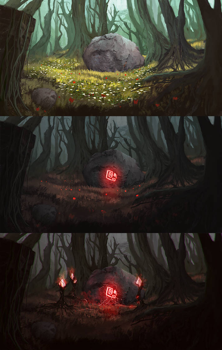 Corruption steps by RaVirr17 on DeviantArt