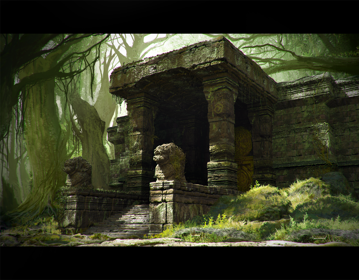 Jungle Temple Entrance By Ravirr17 On Deviantart