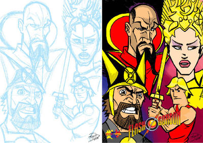 Flash Gordon, Moon-Toons style