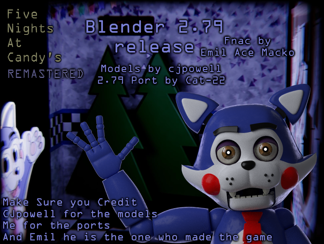 Ultimate Redesigned Adventures Pack on X: Blender 2.79 release of both the  URAP Five Nights at Freddy's 2 Pack and Five Nights at Freddy's 3 Pack!  Download them on Deviantart now! FNaF