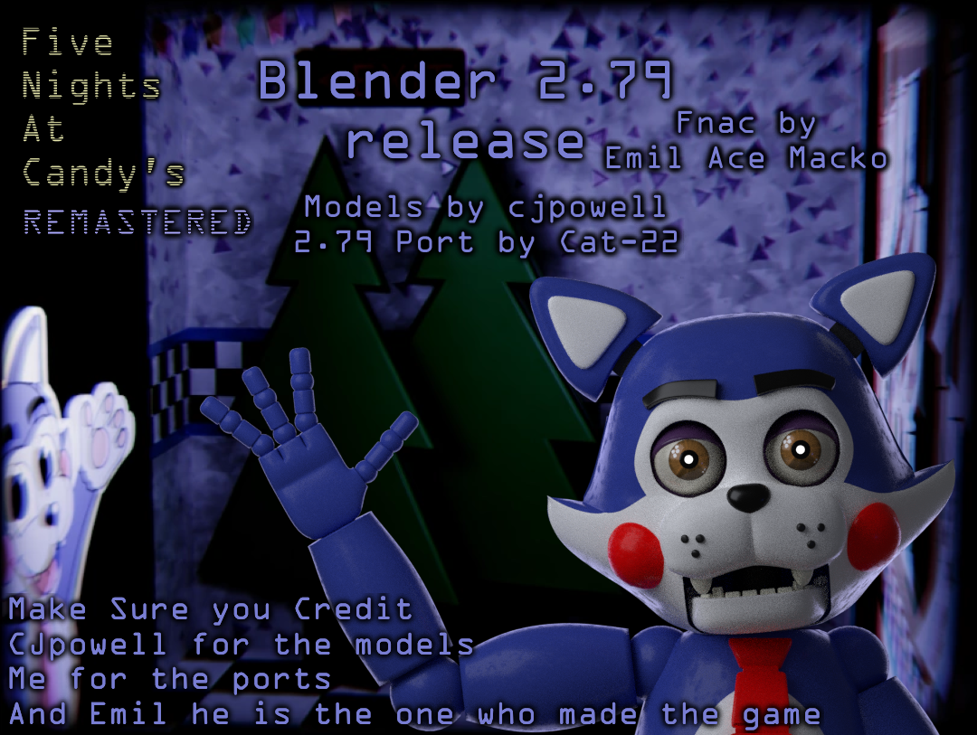 Sobriquette Spektakulær Kælder Fnac Remastered Blender 2.79 Release by MoltenFreddy2001 on DeviantArt