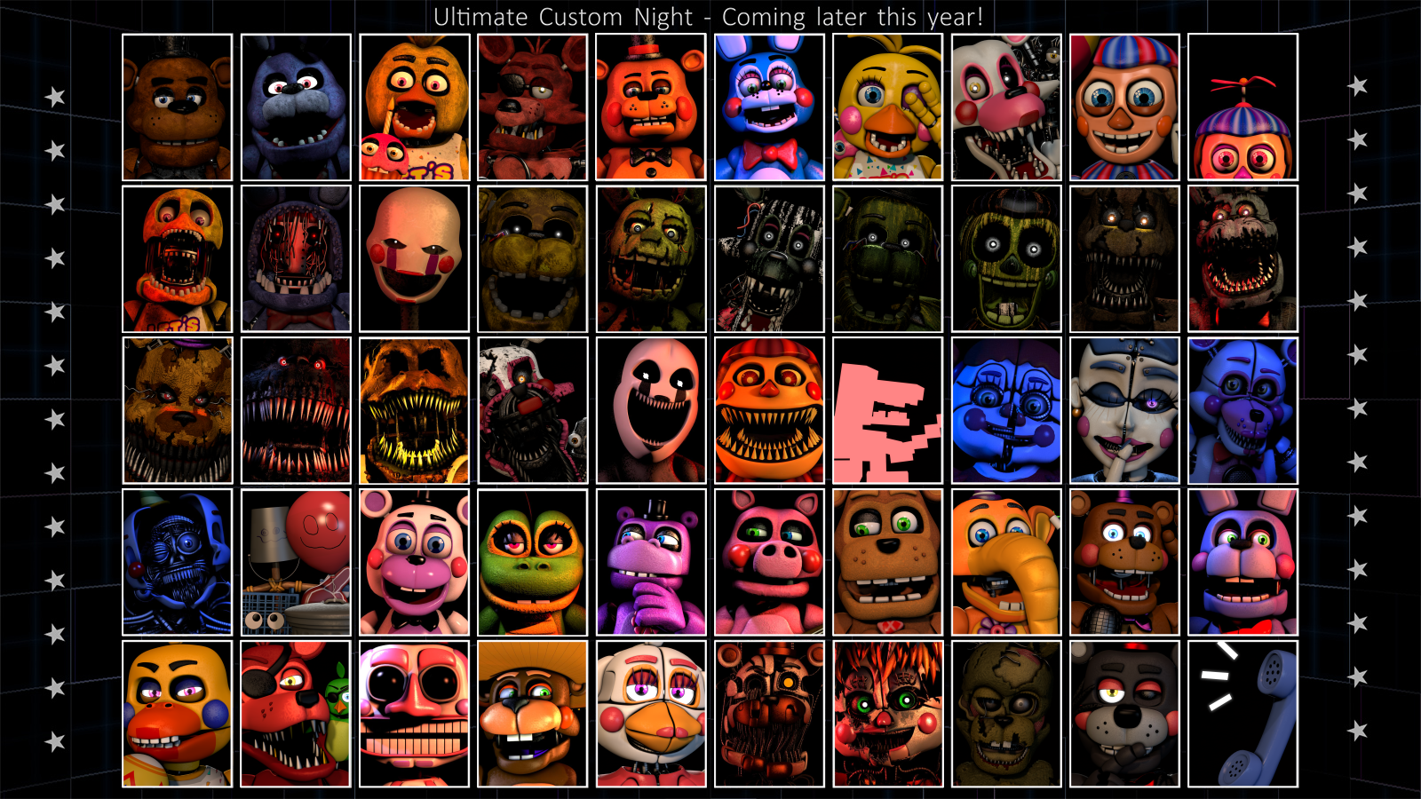 UCN Mugshot Collab by MoltenFreddy2001 on DeviantArt