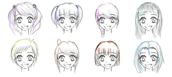 F. Hairstyles -mixed-