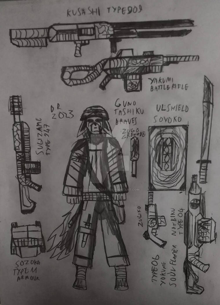 braves soul runner militia by damianicsart on DeviantArt