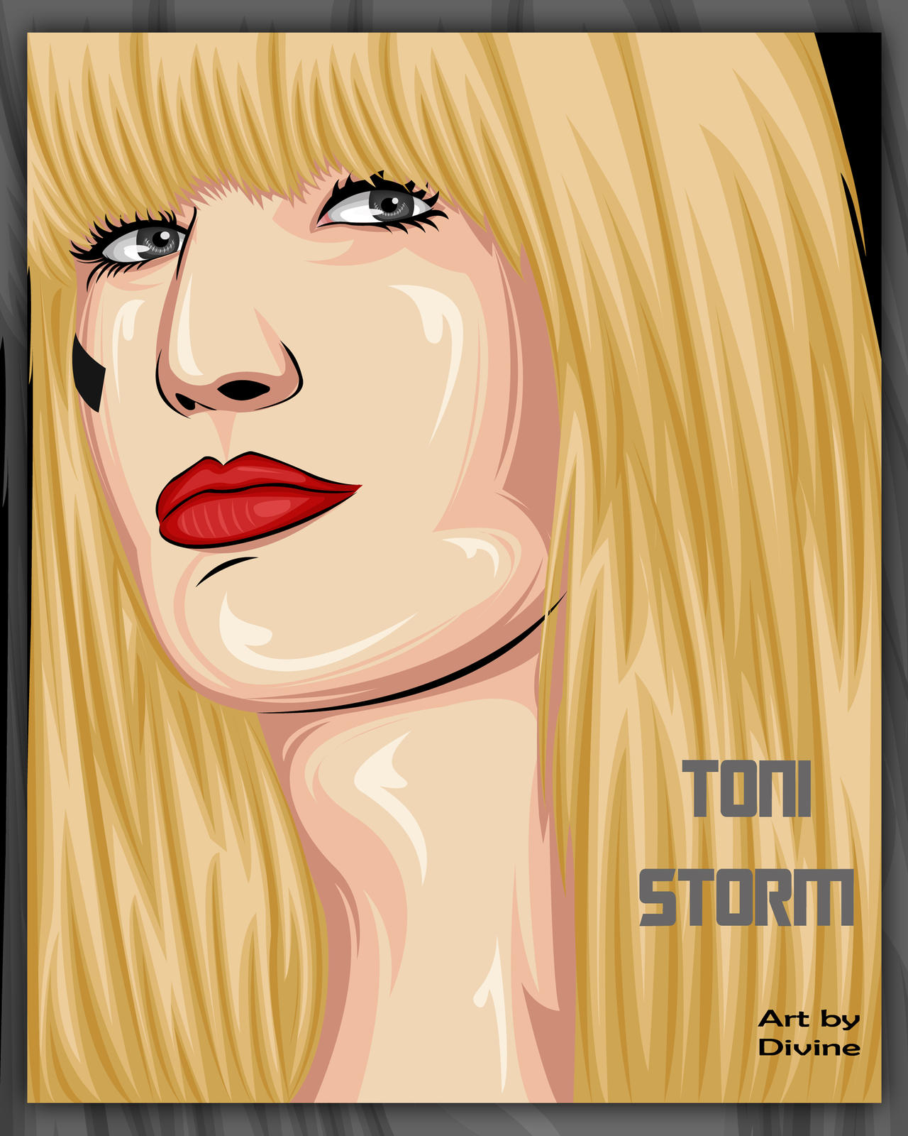 Toni Storm Art by therisingangel10 on DeviantArt