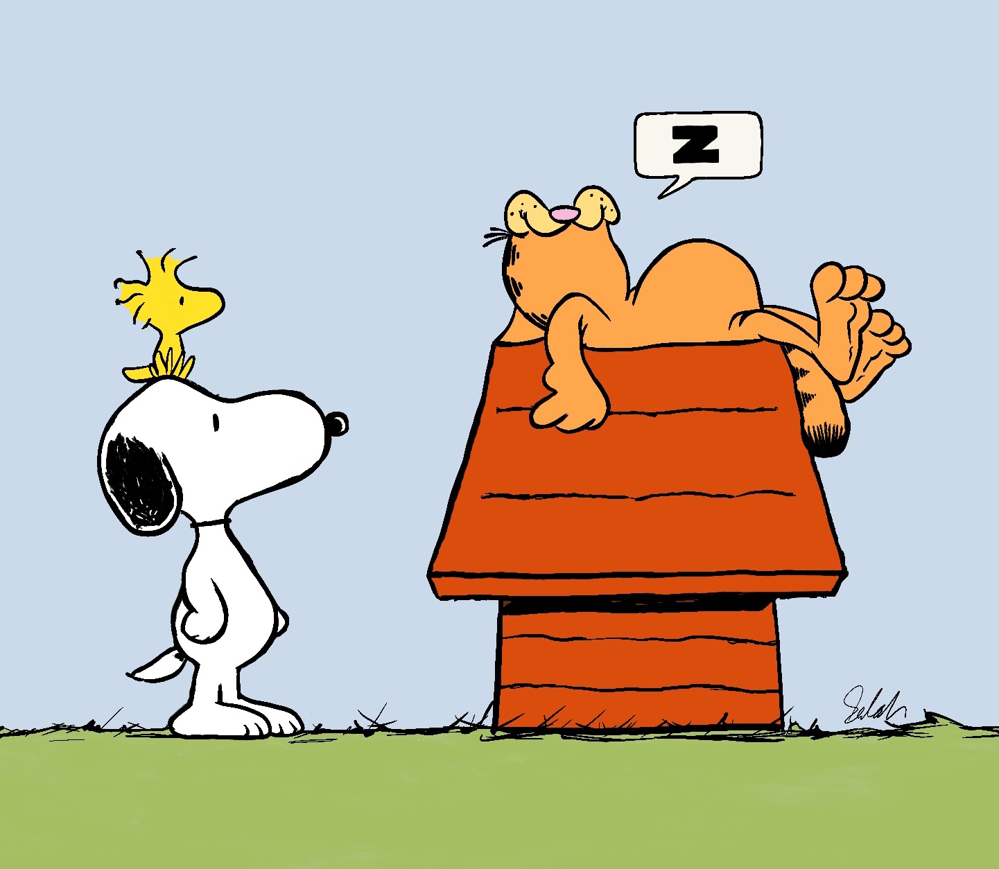 Snoopy and Snoozy by salahalbloushi on DeviantArt