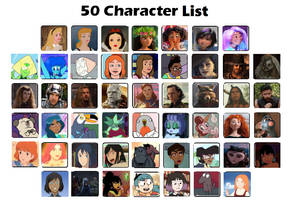50 Favorite Characters