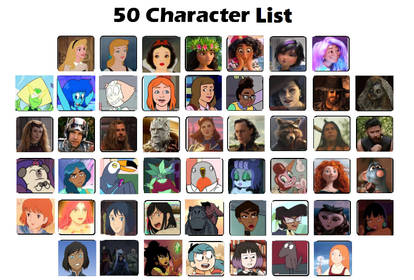 50 Favorite Characters