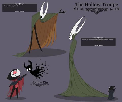 The Hollow Troupe : Hollow Knight Grimm AU