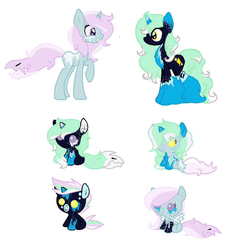 Pony Breedable- Frosting Top X Space Star