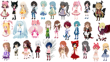 Free Adoptable Collection Set 17 -OPEN-