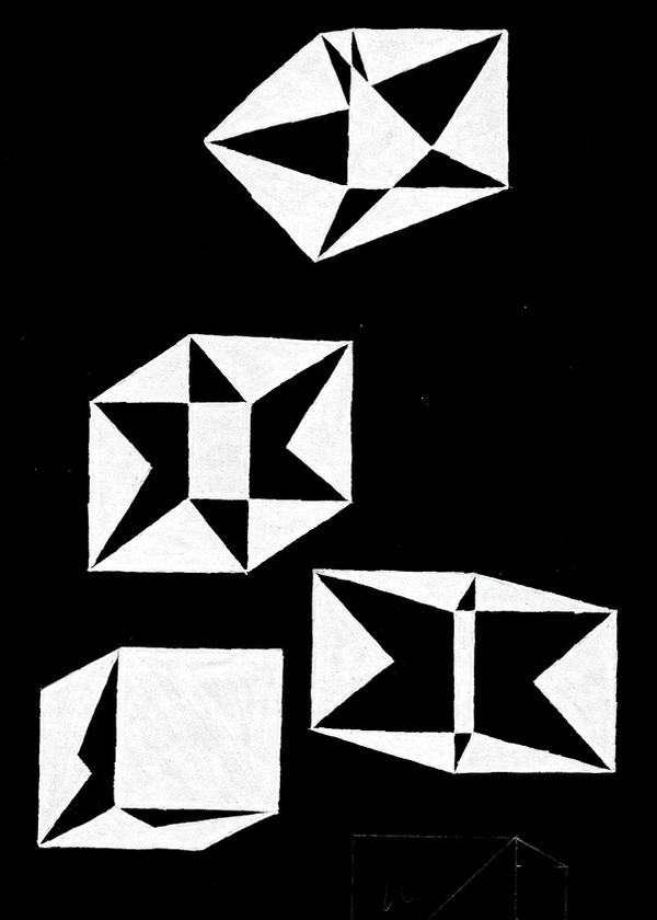 Inverted Mini Cube cubes invert by Chameleomanicman on DeviantArt