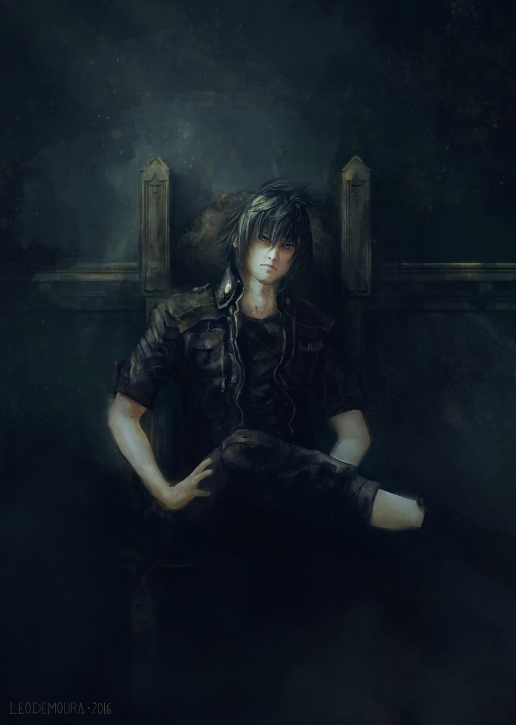 Noctis Lucis Caelum Final Fantasy Xv By Leodemoura On Deviantart