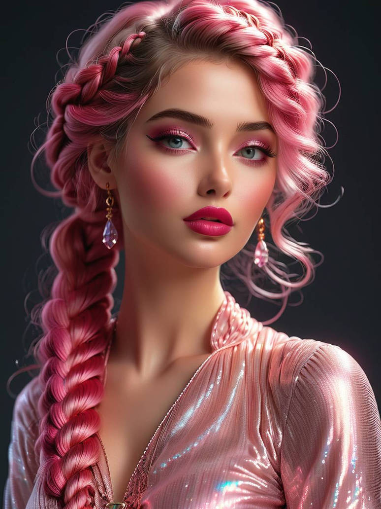 Pink Portrait Portrait pink by softsmooth69 on DeviantArt