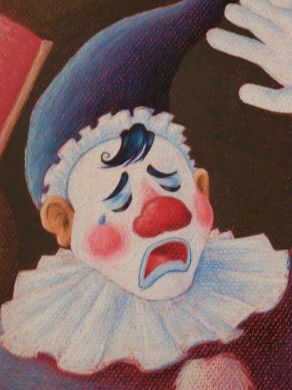Sad Clowder Sad Clown Closeup by FaerieFodder on DeviantArt