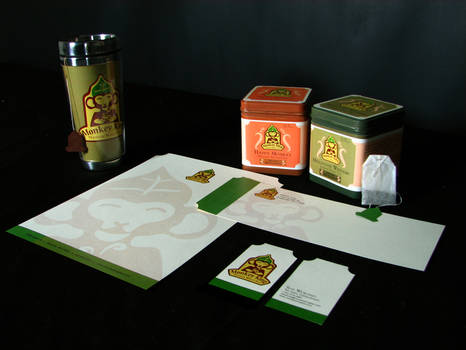 Monkey King Teas - Packaging