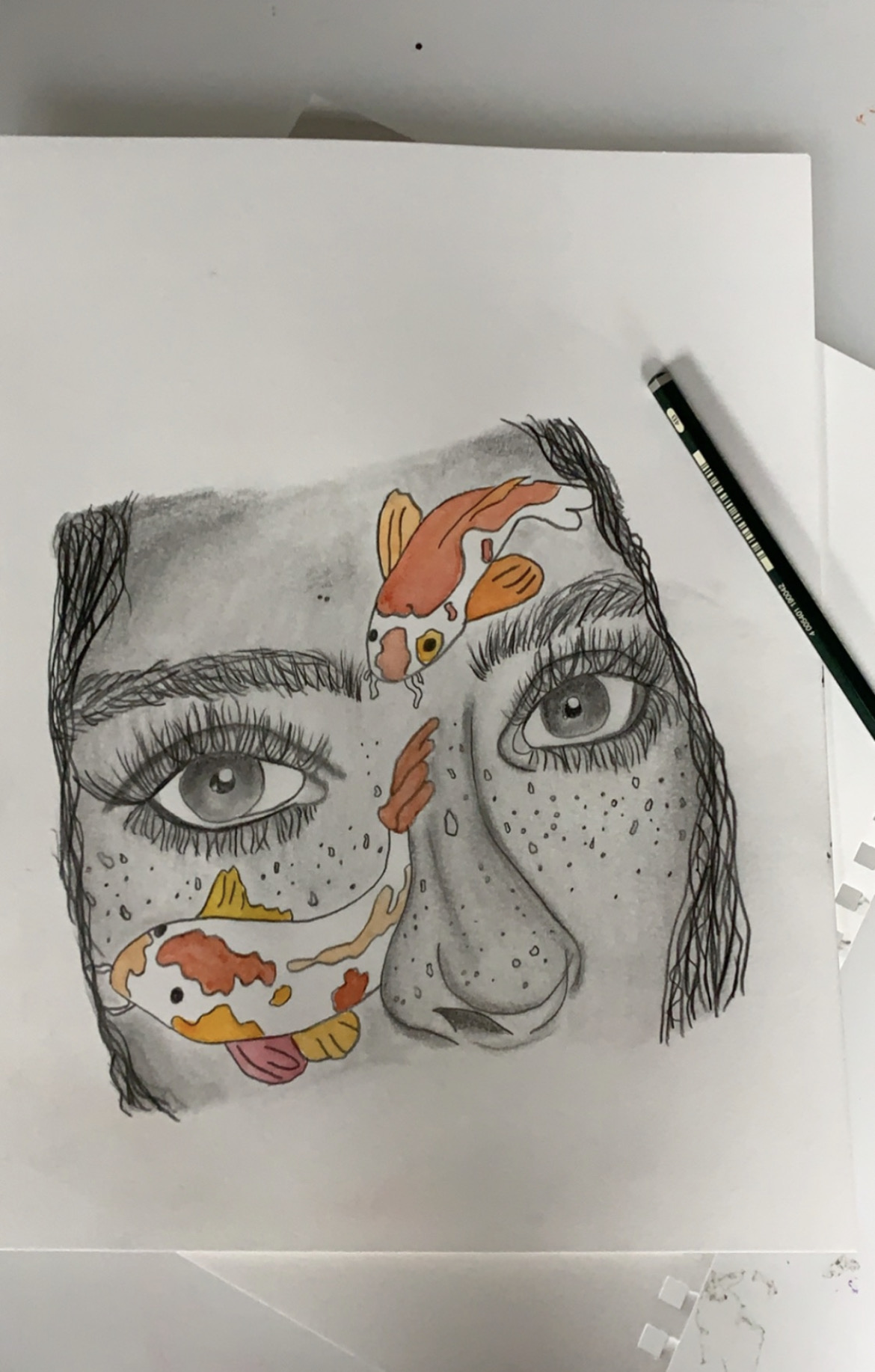 Fish Freakls Fish freckles by artbyemma24 on DeviantArt