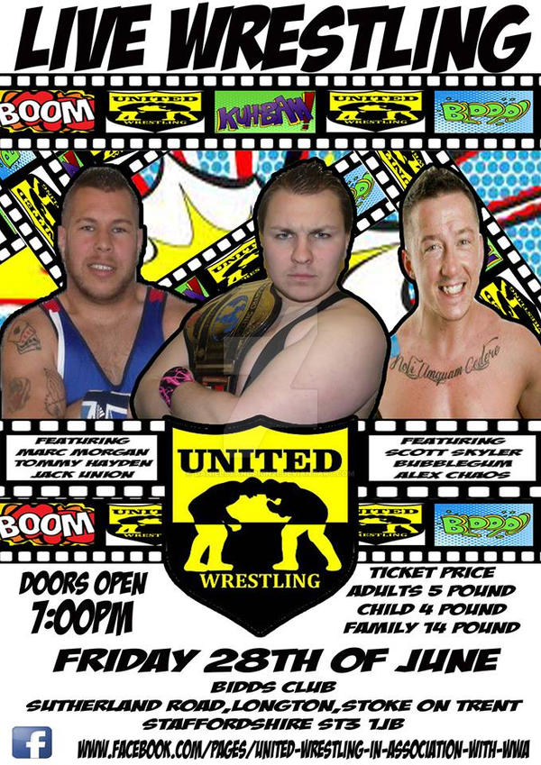 wrestling poster by Danielstandrign21 on DeviantArt