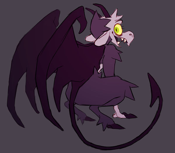 crouching cryptid by pookabagi on DeviantArt