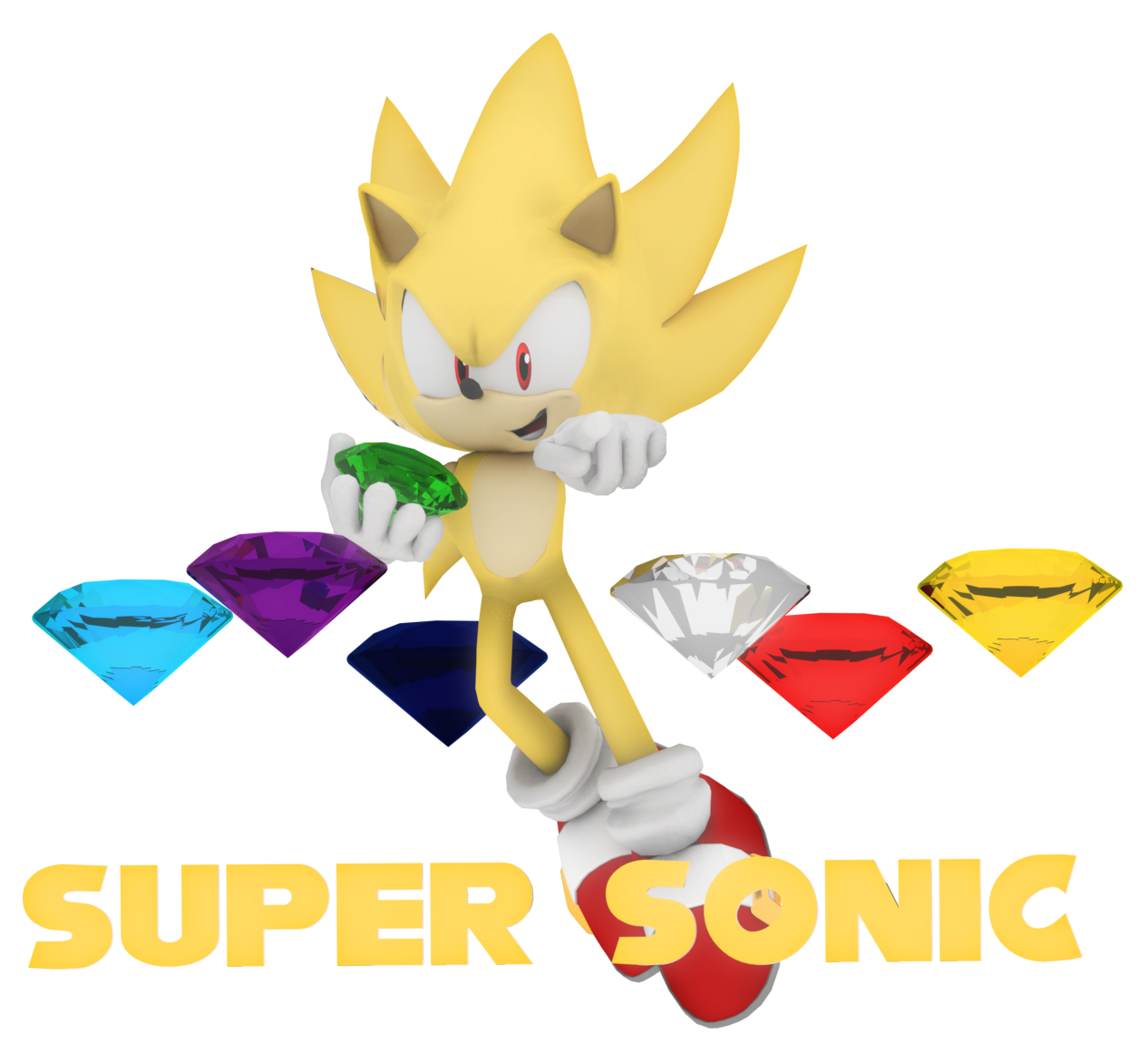 Super Sonic X by SpinosKingdom875 on DeviantArt