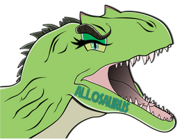 sexy anthro jurassic world tyrannosaurus rex, rexy by Anubis-13 on