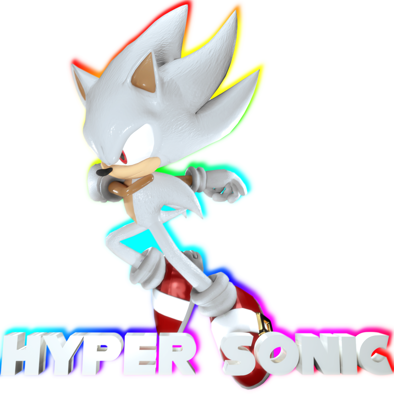 hyper sonic in sonic X by sonicblast43o9 on DeviantArt