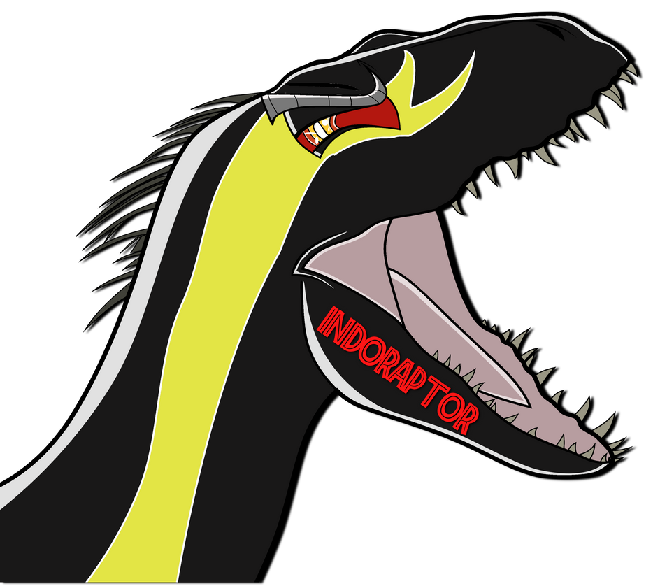 Indoraptor Sticker The Indoraptor. by SpinosKingdom875 on DeviantArt