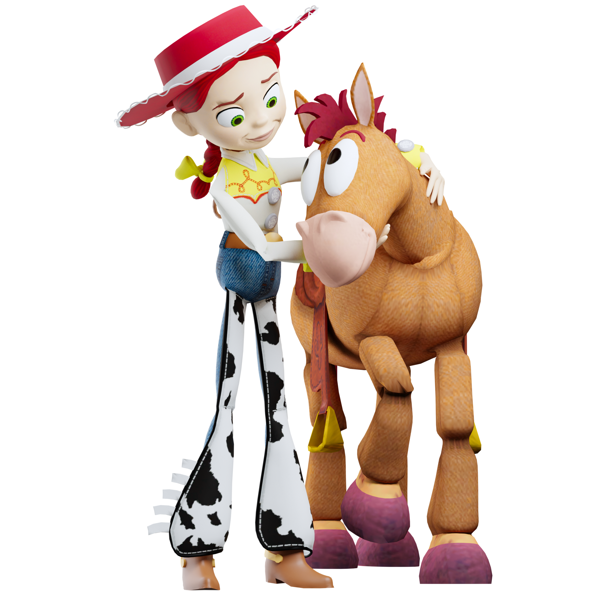 Jessie And Bullseye Toy Story 2 20th Anniversary By Spinoskingdom875 On Deviantart